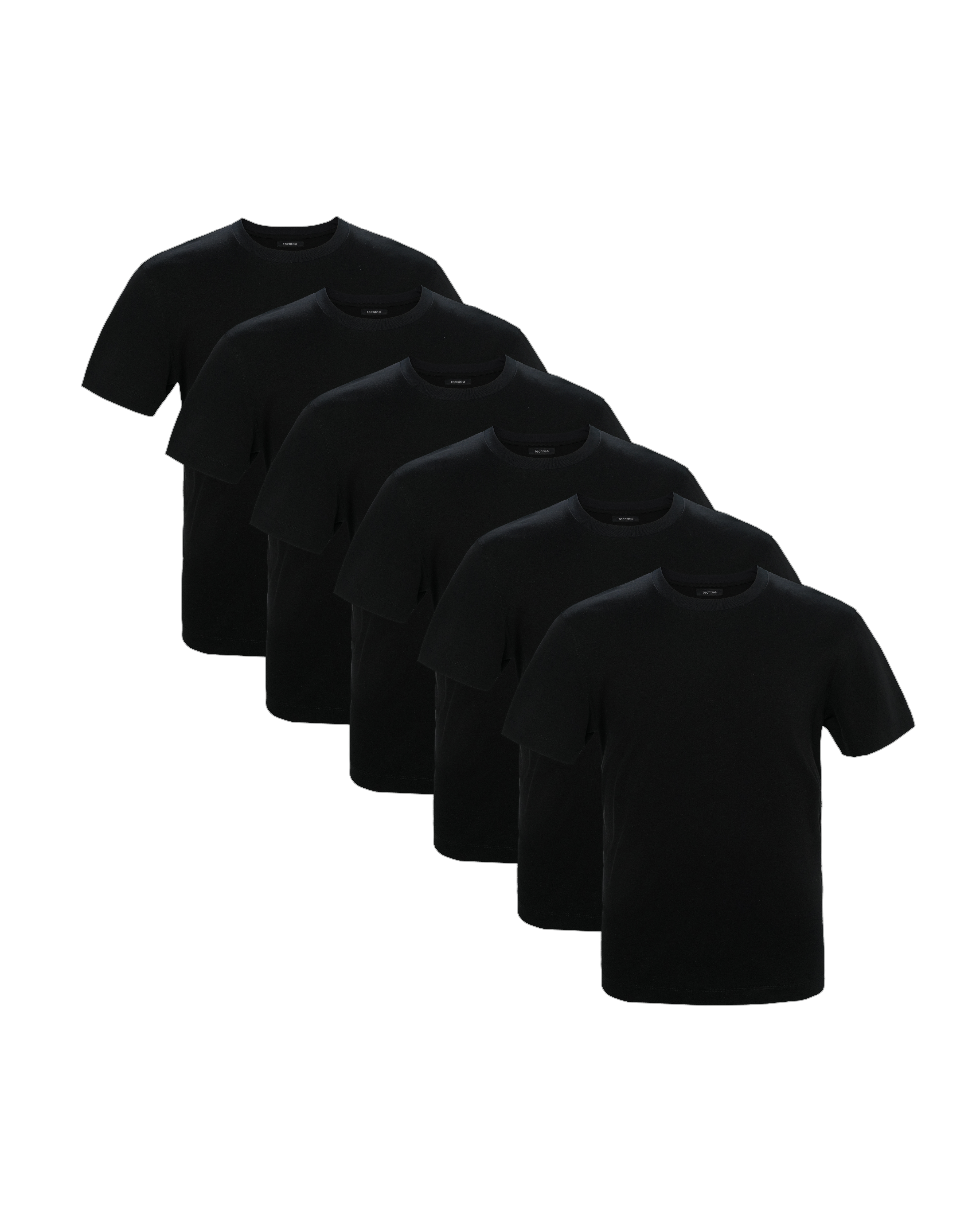 TechTee - Black T-Shirt Bundle (6 Pack)