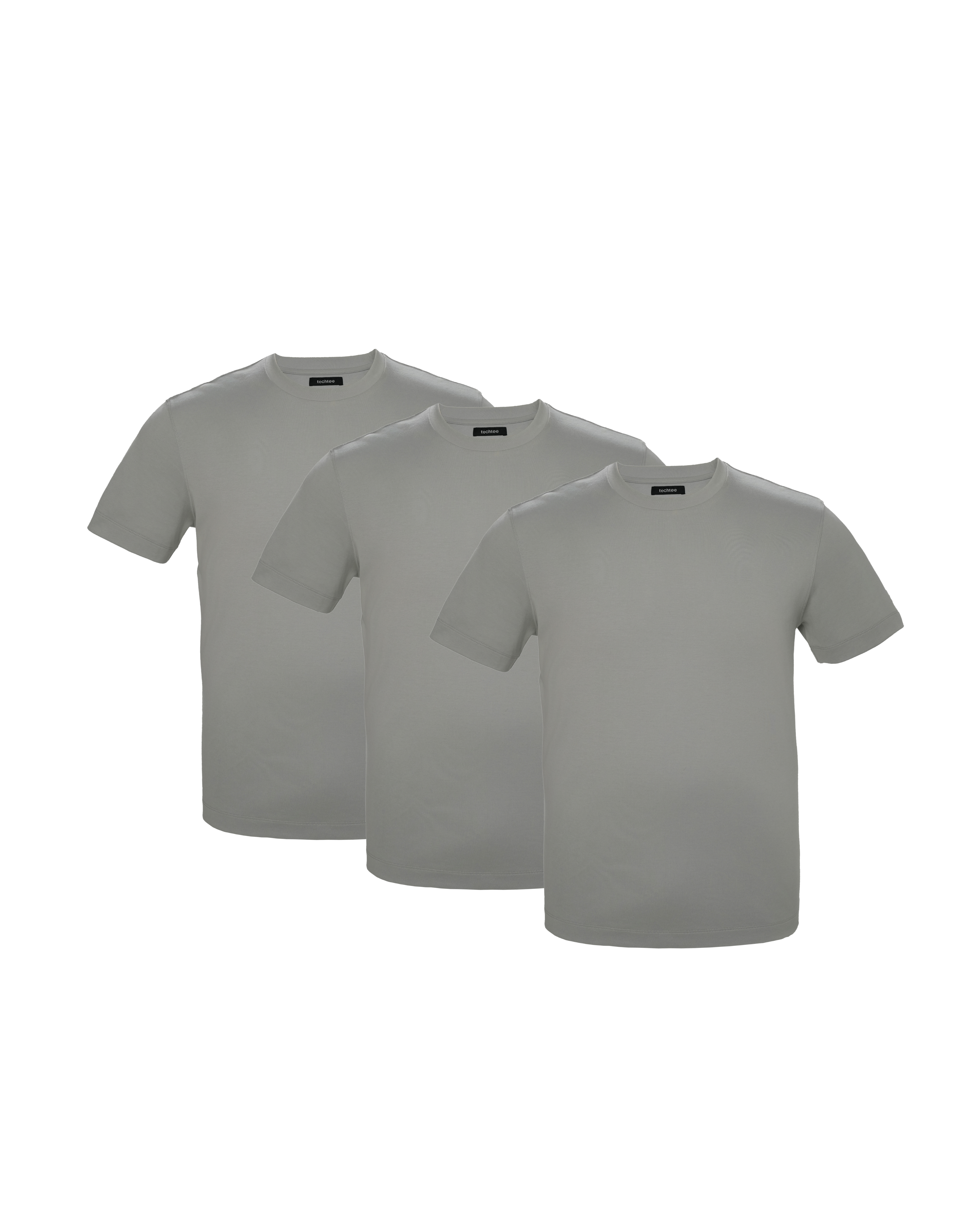 TechTee - Cyber Grey T-Shirt Bundle (3 Pack)